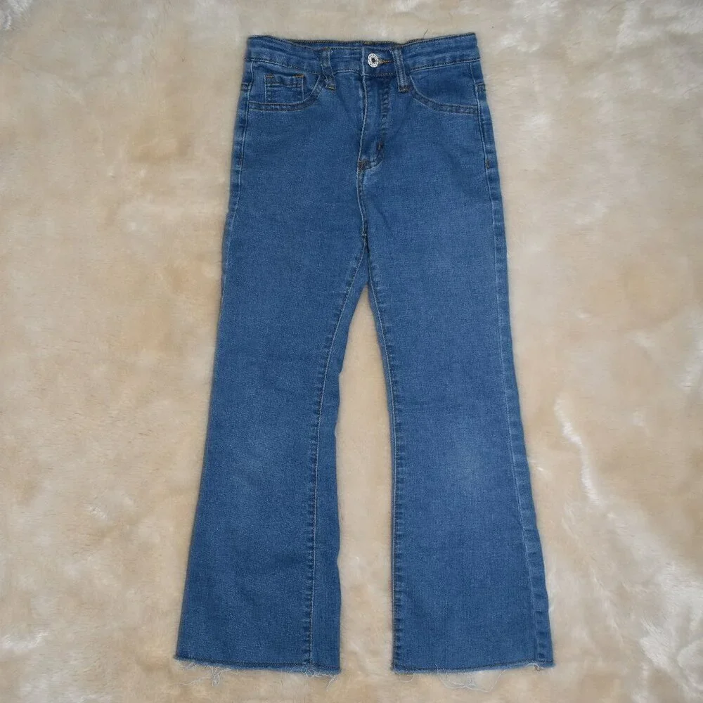 Girls Highrise Flare Jeans Bootcut Size 8/9